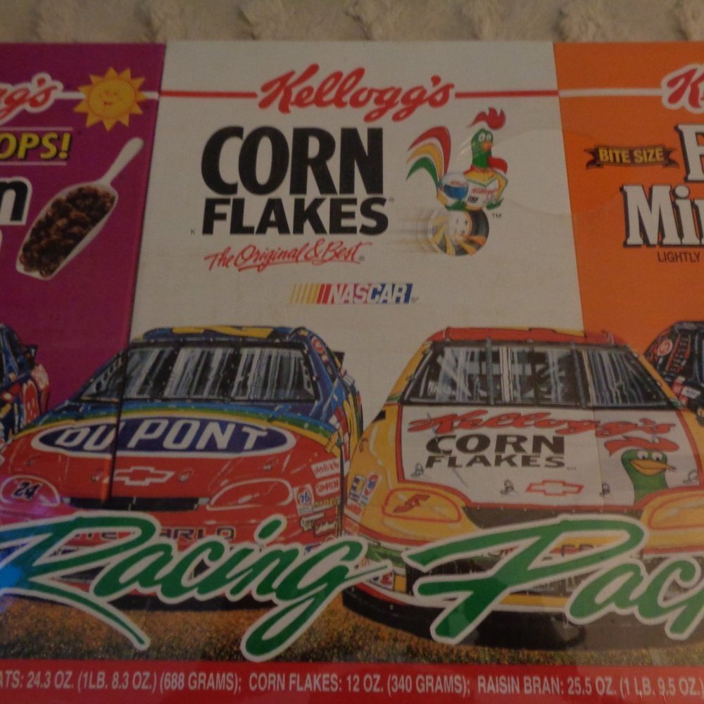 VINTAGE Racing Pack Cereal Set - Picture 8 of 10